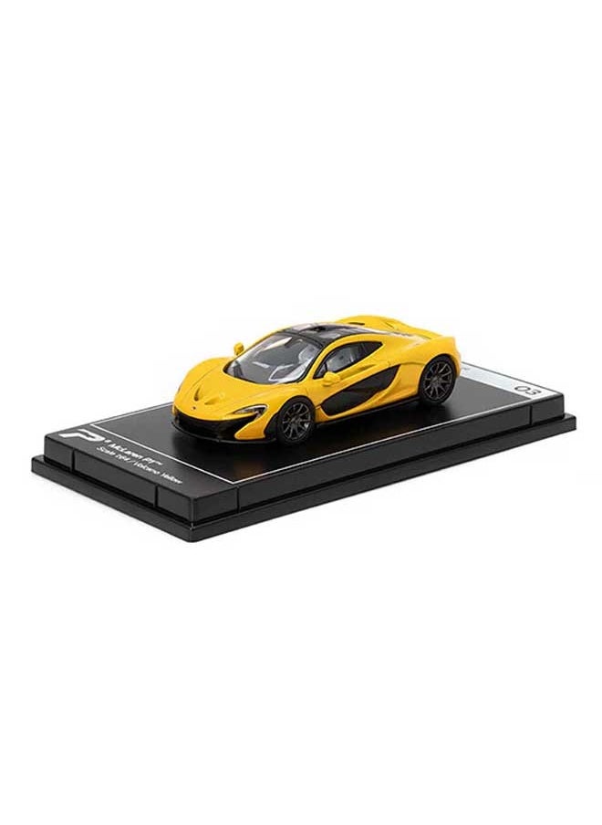 PosterCars PosterCars - 1:64 Scale McLaren P1 (Volcano Yellow) Hypercar League Collection, Diecast Models  - Image 1
