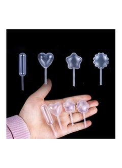 SYOSI 200pcs 4ml Cupcake Pipettes, Mini Disposable Transfer Pipettes Squeeze Dropper Liquid Injector Pipettes for Jam, Strawberries, Cupcake, Chocolate, Birthday Party and Holiday Decoration  - Image 2