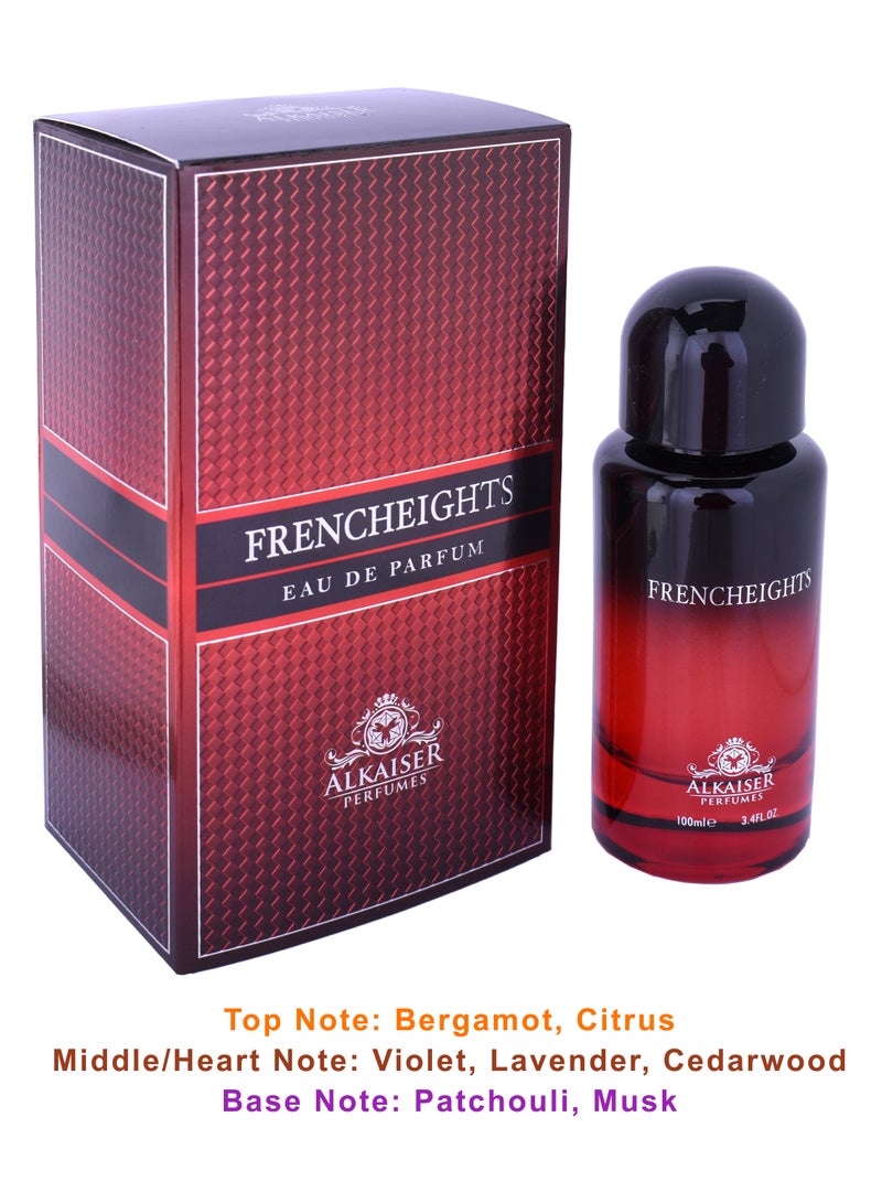ALKAISER PERFUMES FRENCHEIGHTS Eau De Parfum 100ml ALKAISER PERFUMES Captivating Fragrance for Unforgettable Moments - Image 3
