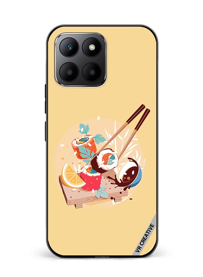 VR CREATIVE Protective Case Cover For Honor 70 Lite Sushi Design Multicolour - Image 1