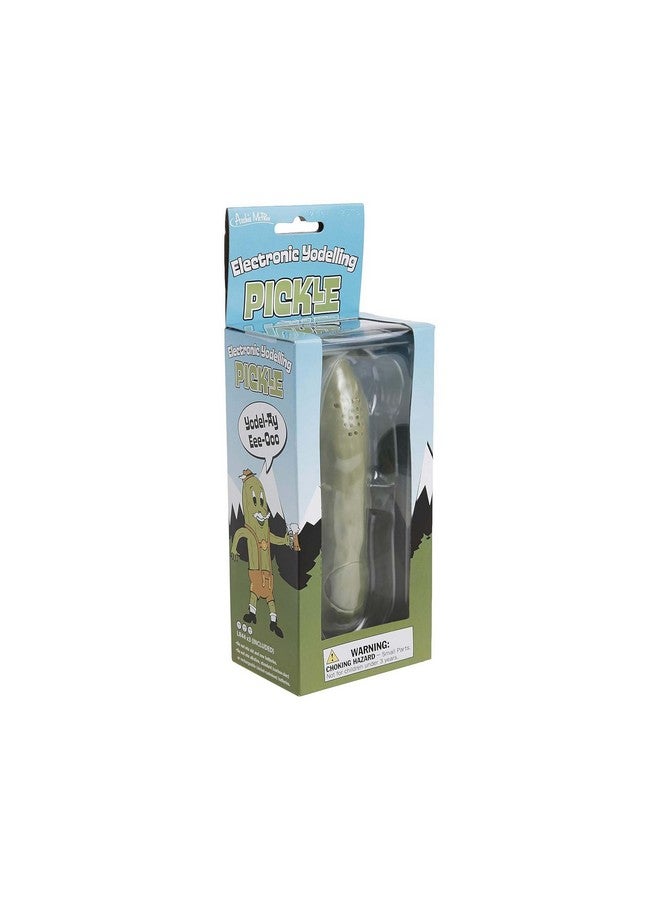 Archie McPhee Yodeling Pickle: A Musical Toy, Fun for All Ages, Great Gift, Hours of Mindless Entertainment, Multi-colored - Image 1