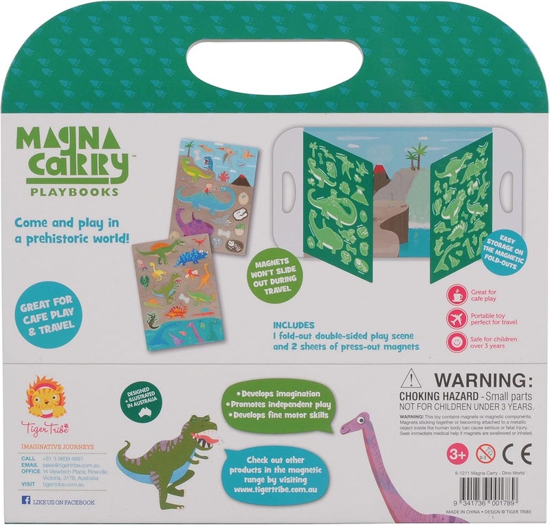 Tiger Tribe Magna Carry - Dino World Playbook - Image 1
