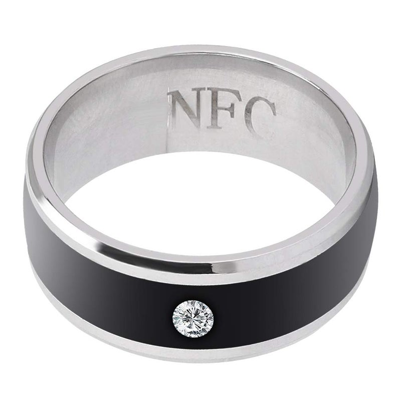 Wendry Smart Ring, No Charge and Depth Waterproof Universal Wear Smart Ring, Magic Wearable Device Universal Ring for Mobile Phone, Smart Rings(size13) - Image 3