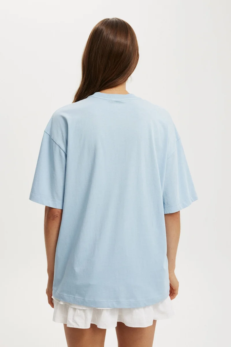 Cotton On  The Lcn Music Boxy Graphic Tee for Women | Best Price UAE