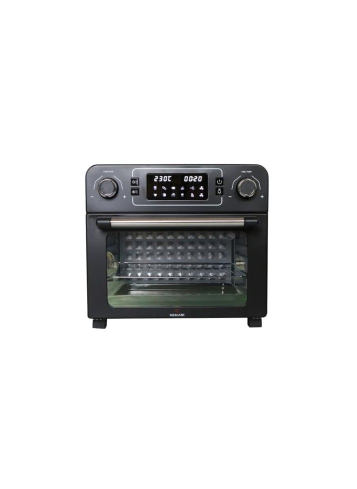 Mebashi - MEBASHI Air Fryer Oven (VDE) with Digital Screen, 1700W 23L Capacity, Touch Button Control, 10 Pre-Set Program (ME-AFO996) - Image 1