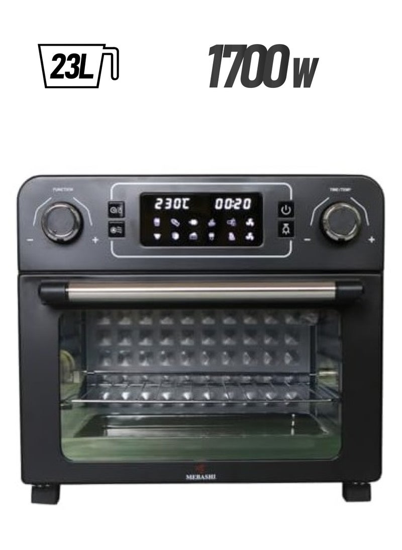 Mebashi - MEBASHI Air Fryer Oven (VDE) with Digital Screen, 1700W 23L Capacity, Touch Button Control, 10 Pre-Set Program (ME-AFO996) - Image 1