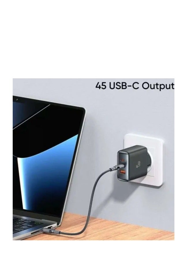 مكدودو ماكدودو CH-4860 - شاحن سريع 3 منافذ - 45 واط - أسود - Image 3