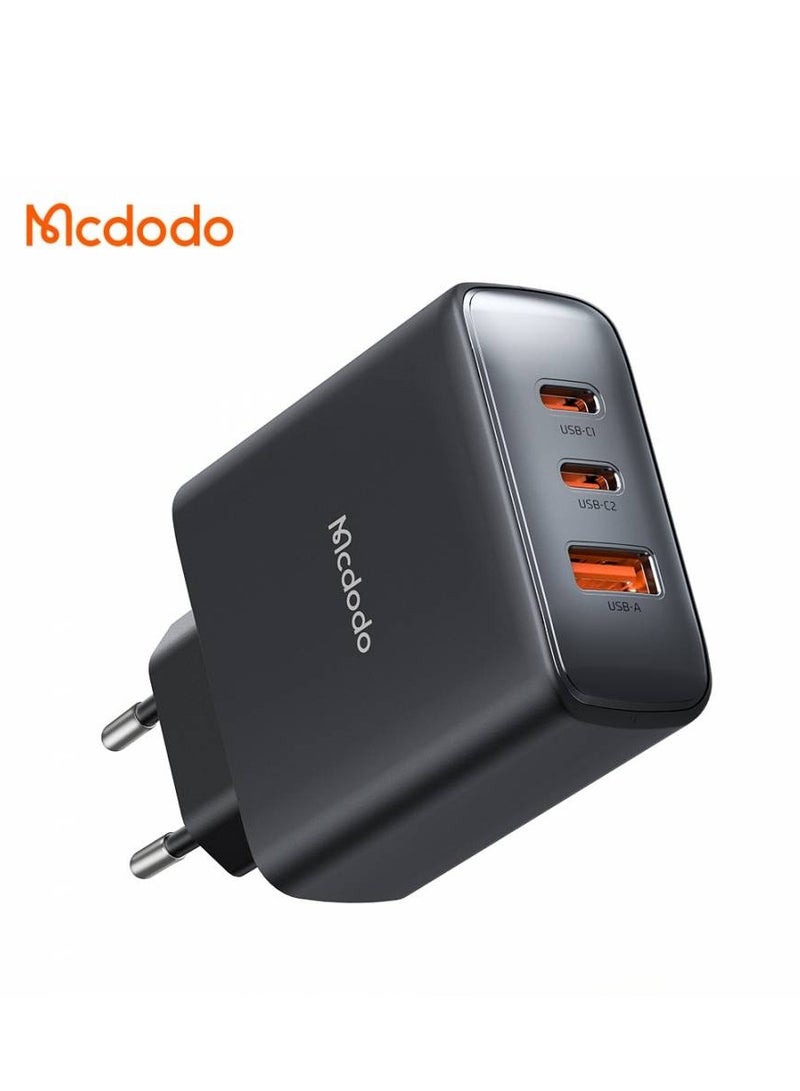 مكدودو ماكدودو CH-4860 - شاحن سريع 3 منافذ - 45 واط - أسود - Image 1