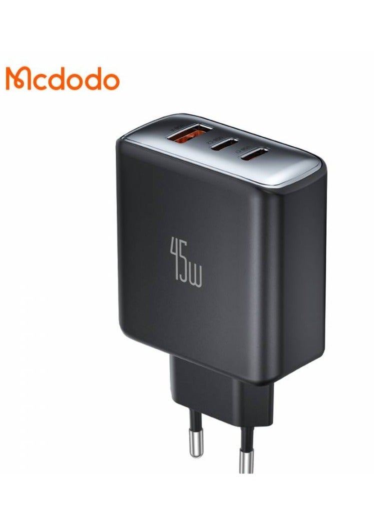 مكدودو ماكدودو CH-4860 - شاحن سريع 3 منافذ - 45 واط - أسود - Image 2