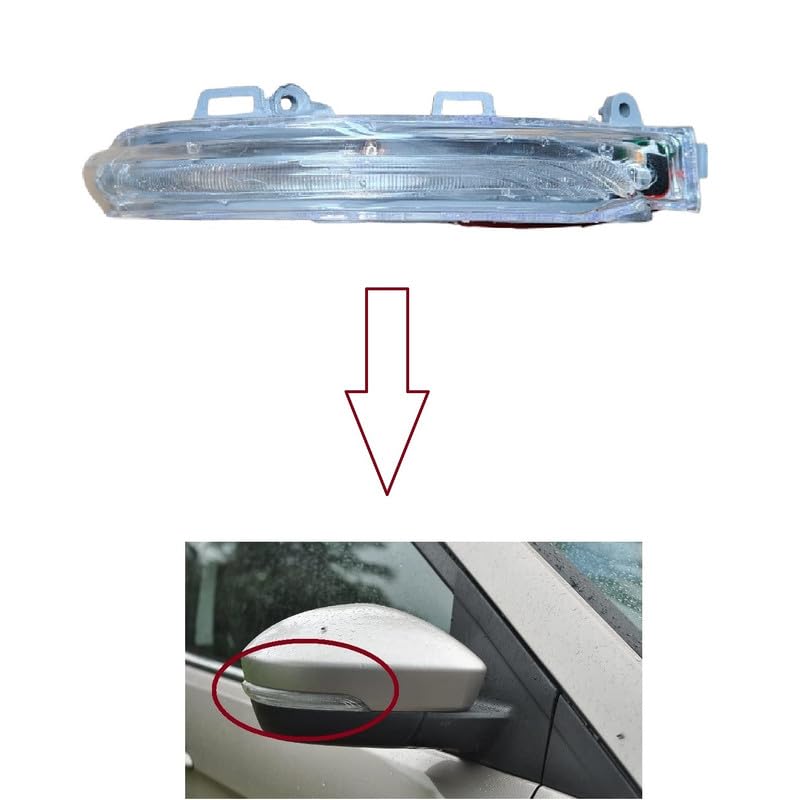 STYCARO- ORVM Side View Mirror Indicator Light or Lamp, Turn Signal Light for Tata Tiago, EV 2016-2025 Year Model (RIGHT DRIVER SIDE) - Image 2