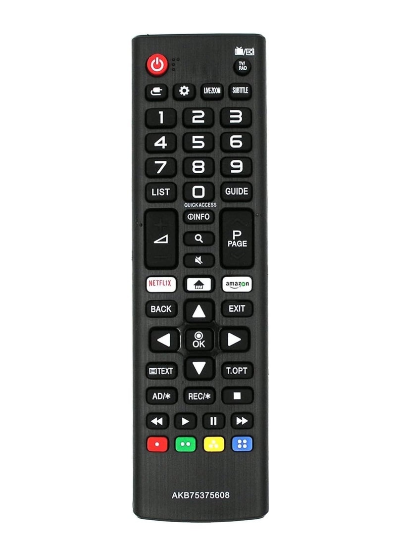 ELTRAZONE Replacement Remote Control for LG TVs – Compatible with 32LK6200PLA, 40UK6400PLF, 42LB5820, 42UK6200, 43LK5900, 43LK5900PLA – No Setup Required, Strong IR Signal, Fully Functional with Durable and Ergonomic Design, Easy Pairing, and Comprehensive Button Layout for Smooth Navigation and Enjoyable Entertainment - Image 5