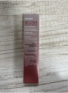 KYDA Blush Beauty Wand, Shimmer Face Blush with Cushion Applicator, Natural Pearl Finish, Silky Smooth Creamy Formula, Lightweight Blendable Blush Rouge Stick-Pearl Pink  - Image 3