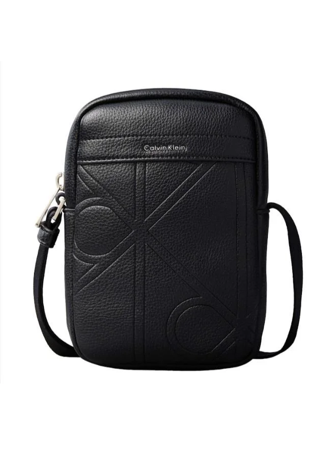 Emblem AOP Embossed Slim Reporter