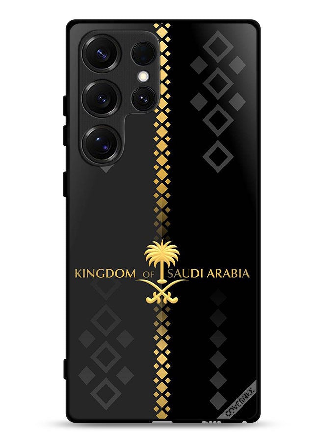 Covernex Samsung Galaxy S25 Ultra Protective Case Cover Kingdom Of Saudi Arabia Pattern - Image 1