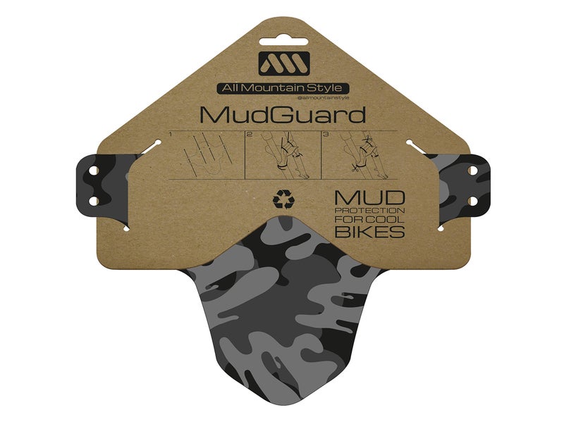 All Mountain Style MTB Front Wheel Mud Guard - Lightweight & Durable Protection - Universal Fit - Protect Against Mud, Water Spray and More - Image 2