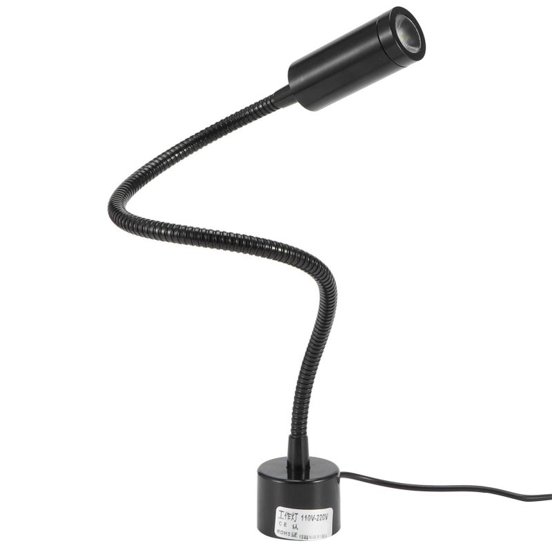 High Power LED Magnetic Work Light Adjustable Gooseneck For Lathe CNC Machine - Image 2