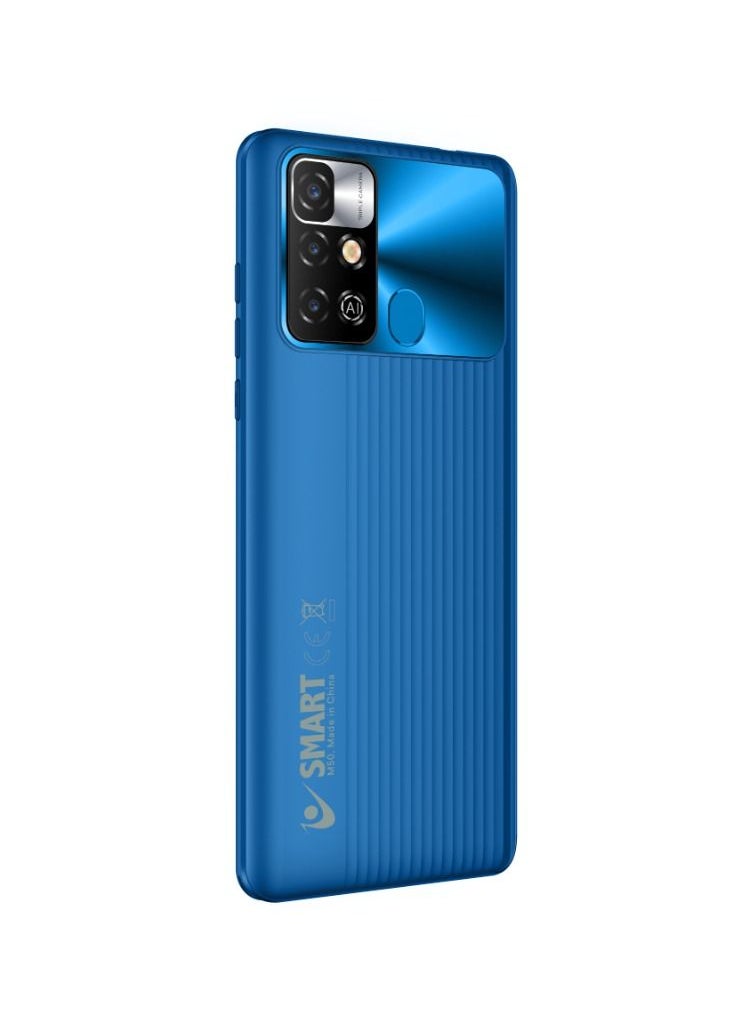 سمارت - هاتف M50  بذاكرة رام 4 جيجابايت وسعة 128 جيجابايت 4G بلون أزرق سماوي - Image 1