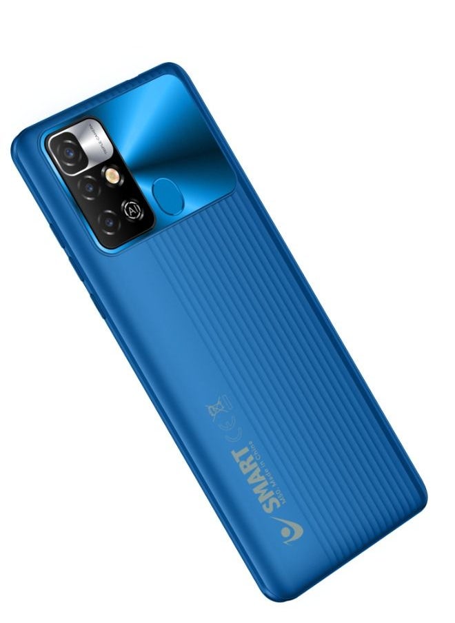 سمارت - هاتف M50  بذاكرة رام 4 جيجابايت وسعة 128 جيجابايت 4G بلون أزرق سماوي - Image 1