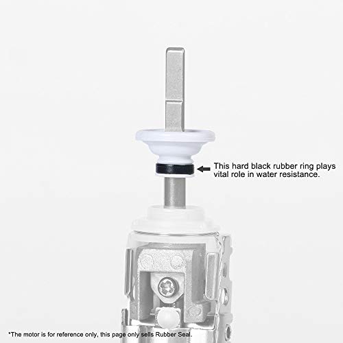 Creative.C Upgraded Toothbrush Waterproof Shaft Rubber Seal Replacement Parts Compatible with Philips HX751v HX6810 HX9690 HX9957 HX6836 HX992B HX993W Series Electric Toothbrush - Image 3