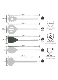 Melier Silicone Spatula  With Stainless Steel Handle - pzsku/Z492C7A49C425945AD554Z/45/_/1687074991/e1b08ec3-7fd9-4aad-b6c0-a79debfc59fe