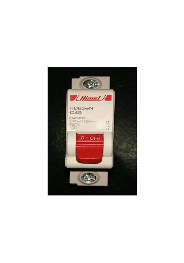 HIMEL Miniature Circuit Breaker 40A SP MCB 6KA