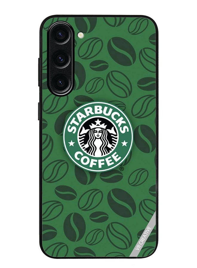 VR CREATIVE Protective Case Cover For Samsung Galaxy S24 Starbucks 3 Design Multicolour - Image 1