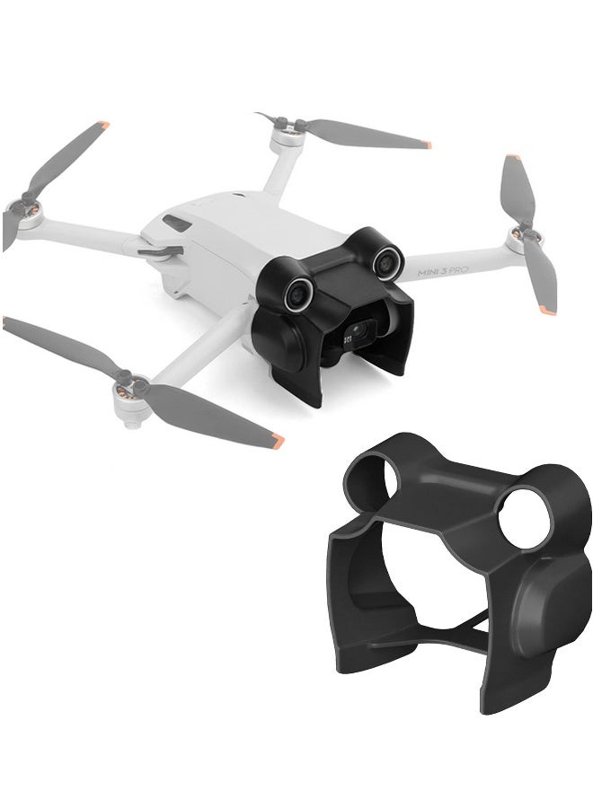غطاء عدسة لكاميرا DJI Mini 3 Pro - واقي شمس وحماية للعدسة - ملحقات الحماية للكاميرا الجيمبال (أسود) - Image 1