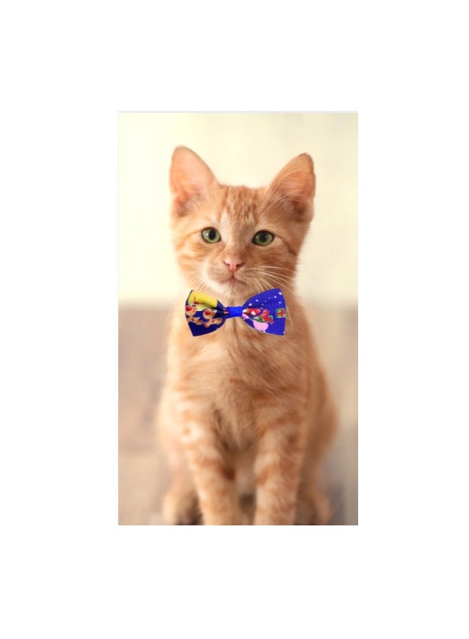 vsell24 Christmas Pet Bow Tie Collar – Adjustable & Festive Accessory for Cats & Dogs - Image 3