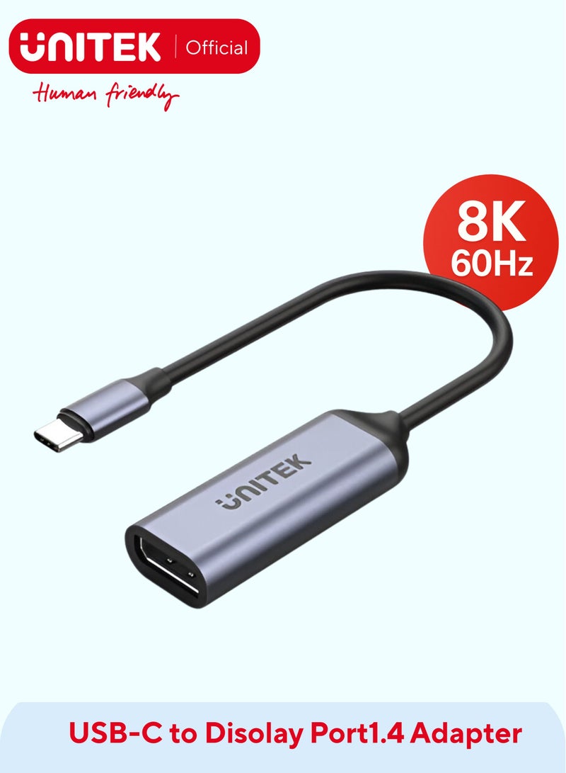 UNITEK محول USB-C إلى DisplayPort1.4 - Image 1
