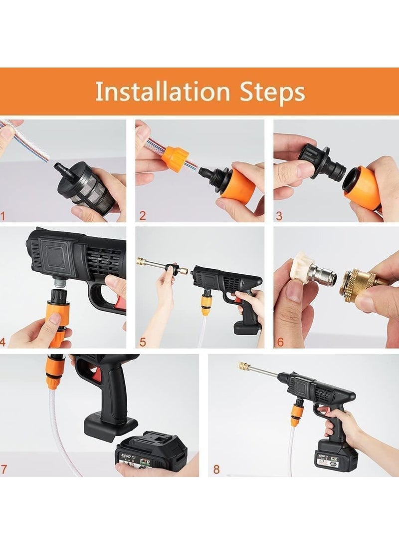 شوبيت بخاخ ماء عالي الضغط 48 فولت (بطارية واحدة) - Image 4