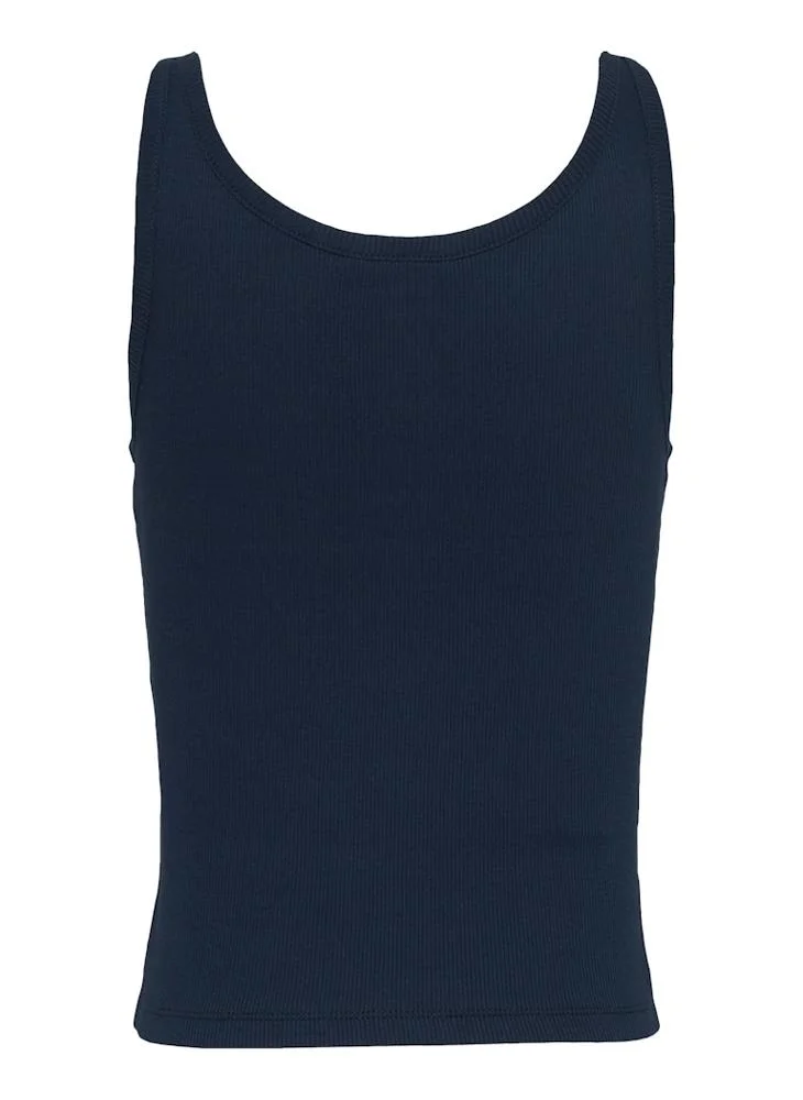 TOMMY JEANS Crew Neck Logo Vest