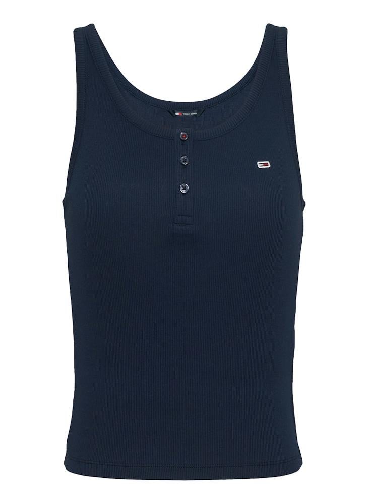 TOMMY JEANS - Crew Neck Logo Vest - Image 1