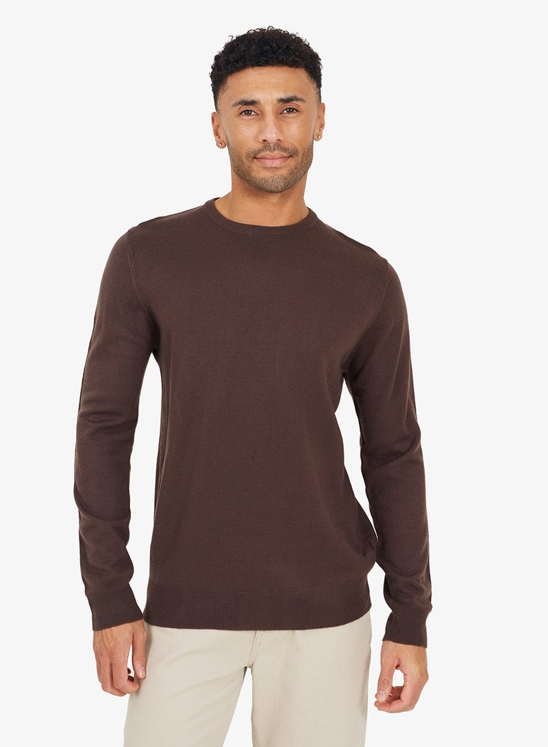 BRAVE SOUL Crew Neck Sweater - Image 1