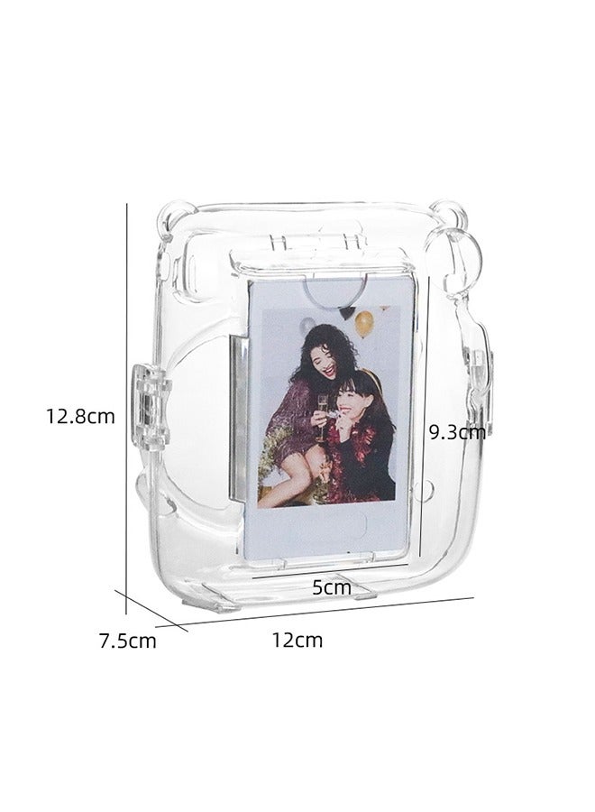 Hard Case For Fujifilm Instax Mini 11 Instant Camera With Adjustable Strap Clear - Image 3