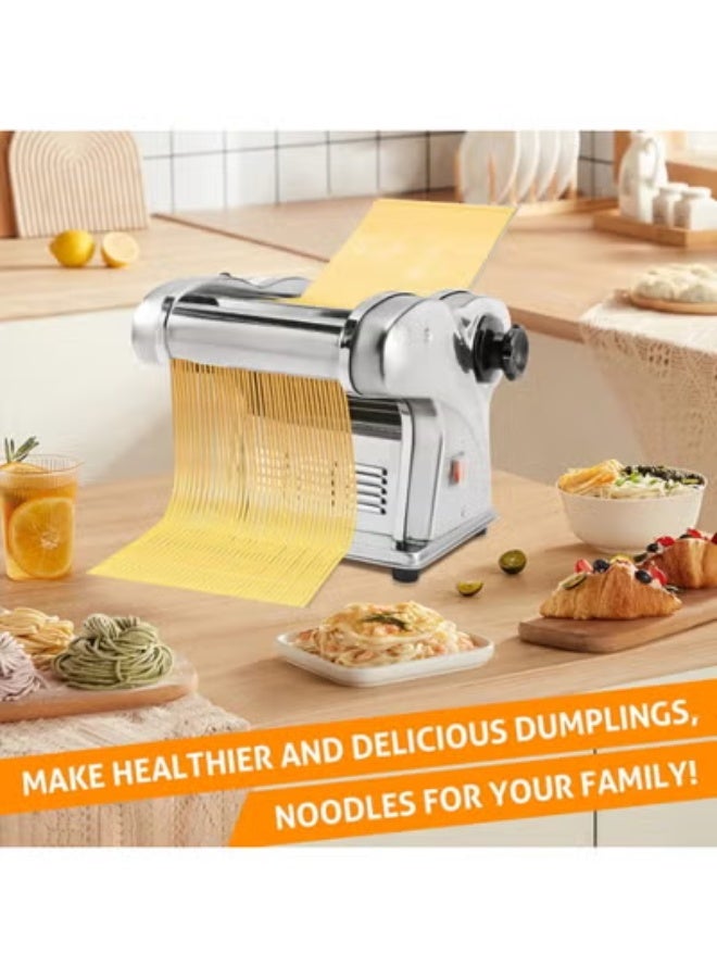 Automatic Electric Pasta Maker Machine, 1L Compact Dough Mixer and Cutter for Fresh Fettuccine, Tagliatelle, Noodles - Image 4
