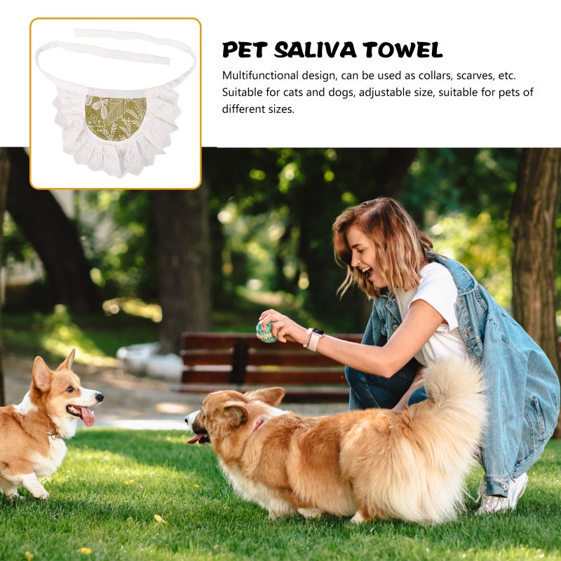 Puppy Scarfs Reusable Pet Scarfs Pet Bibs for cat Pet Scarfs Dog Collars for Decor - Image 5