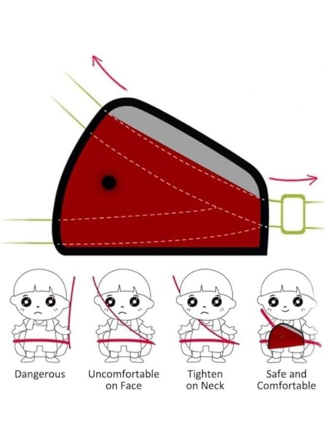 2 Pieces Child Seat Belt Safter Cover Harness Strap - Image 4