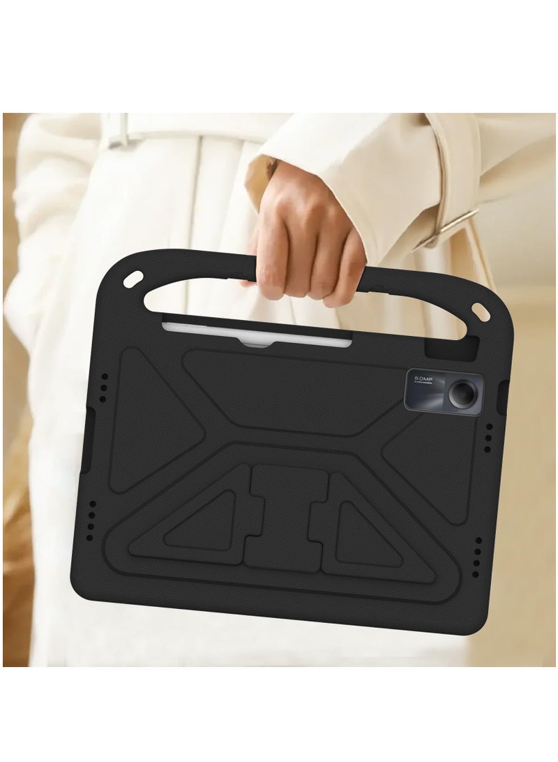 إيفا رغوة خفيفة الوزن مقاومة للصدمات ودائم قرص حماية الأكمام ، مع حامل مقبض ، غطاء حماية الطفل ، مقاومة للحريق ( أسود ) - Image 5