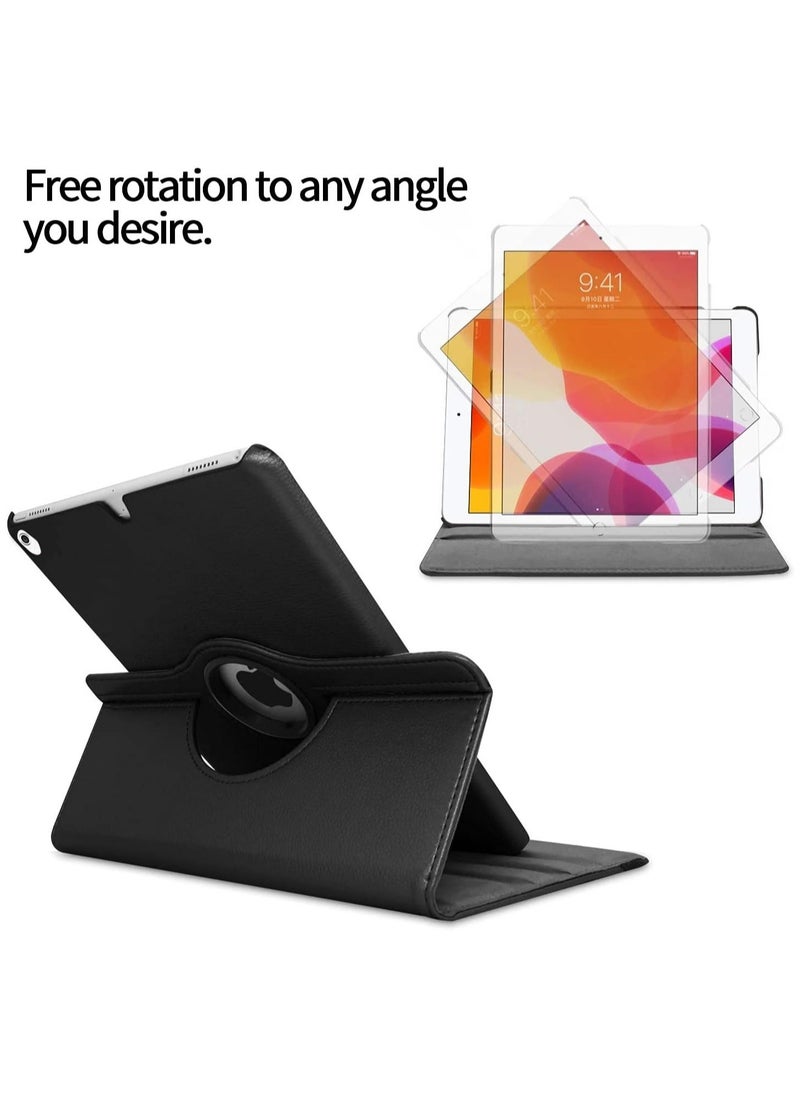 Generic - 360-Degree Rotating Stand Case for iPad 9.7 (2017/2018) & iPad Air 2: Protective Cover with Auto Sleep/Wake Function for 5th/6th Gen iPad - Image 1