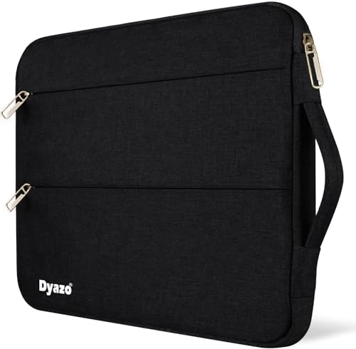 Dyazo Water Resistant Laptop Sleeve | Laptop Case Cover for 15 Inches(38cm),15.6 Inch(39.6cm) Laptops & Notebook (Black) - Image 1