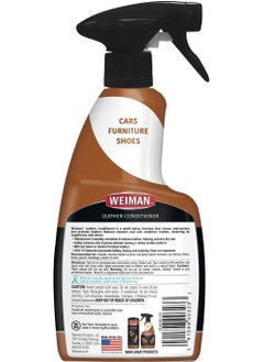 Weiman Weiman Leather Cleaner and Conditioner 473ml Use On Car Interior Shoes Briefcase Handbags And Jackets  - Image 2