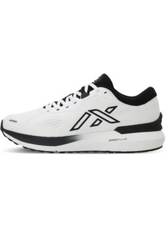 Athlex Men's Running Shoes NAVI M White/Black Lightweight, Breathable Mesh, High-Performance Cushioning, Neutral Pronation, Durable and Stylish Running Footwear  - Image 2