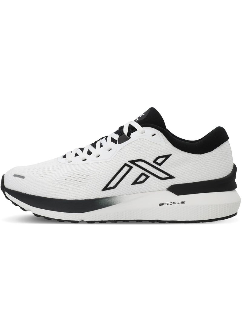 Athlex - Men's Running Shoes NAVI M White/Black Lightweight, Breathable Mesh, High-Performance Cushioning, Neutral Pronation, Durable and Stylish Running Footwear - Image 1