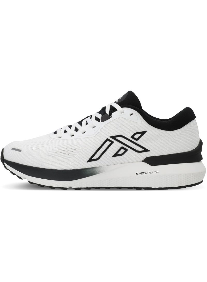Athlex Men's Running Shoes NAVI M White/Black Lightweight, Breathable Mesh, High-Performance Cushioning, Neutral Pronation, Durable and Stylish Running Footwear - Image 3