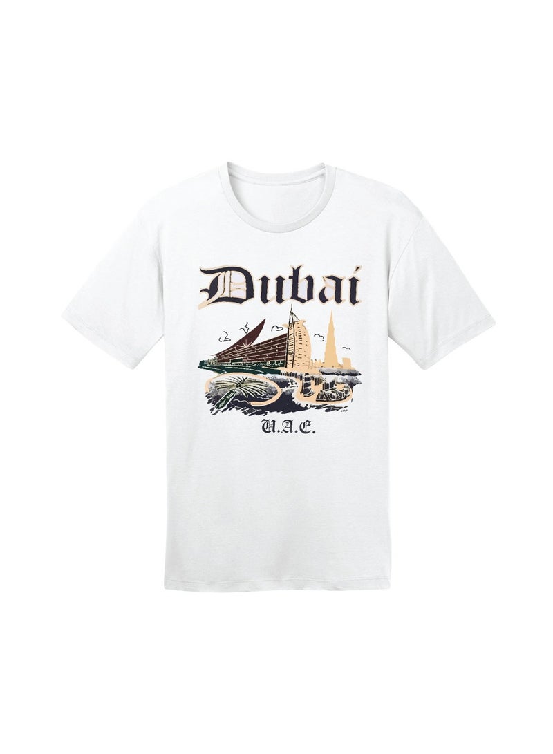 Dubai Design Printed Souvenir T-Shirt for Men - Image 3