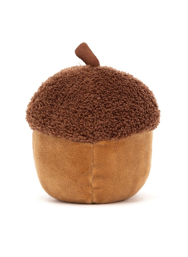 Jellycat Amuseables Acorn Plush Toy 13cm, Soft Stuffed Autumn Character with Smiling Face, Cute Collectible Soft Toy - Image 3
