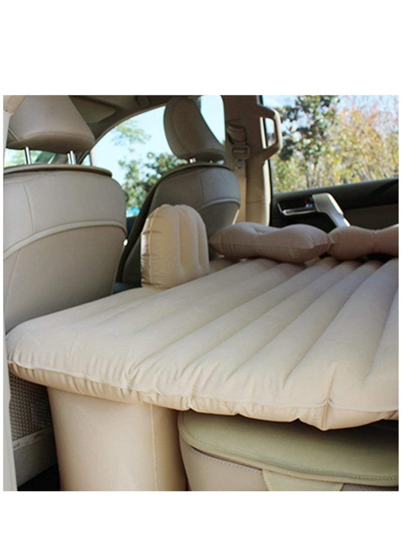 ELTRAZONE Travel Inflatable Bed,Car Air Bed Comfortable,Back Seat Extended Mattress Universal Car Cushion Flocked Camping Airbed For Kids - Image 2