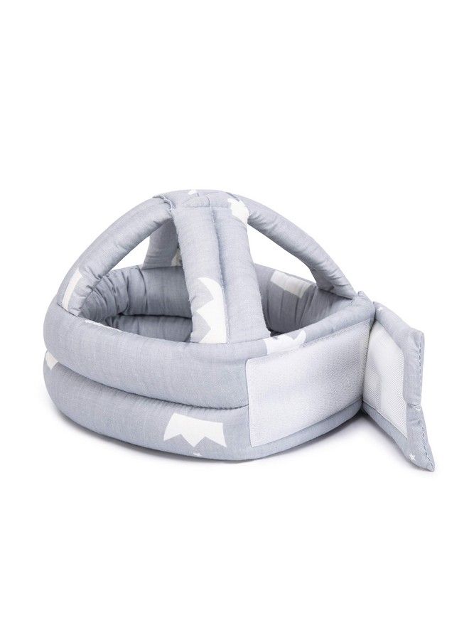 Motherly Padded Safety Baby Helmet For Bump Free Protection (Grey Crown) - Image 4