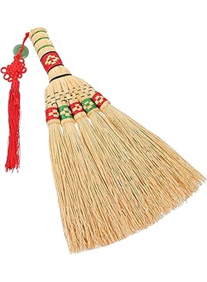 Handmade Corn Broom For Bed And Sofa Cleaning Compact Short Handle - Image 1