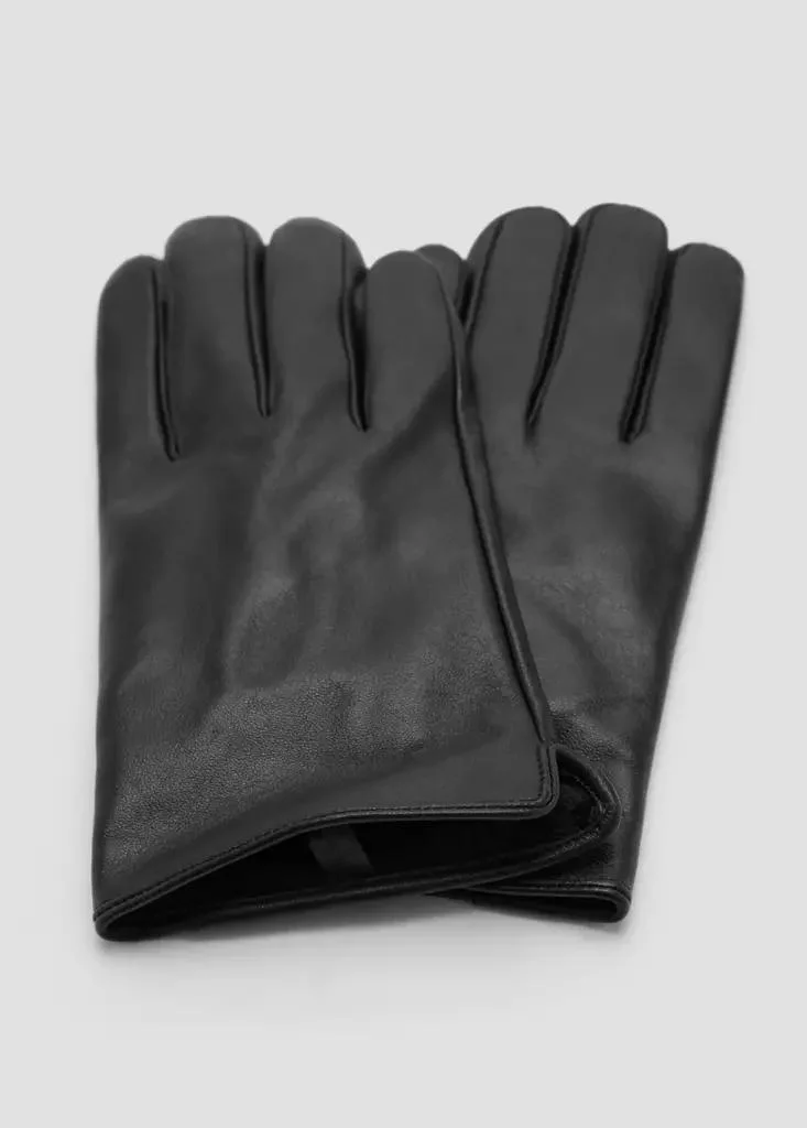 Mango Man Leather Gloves